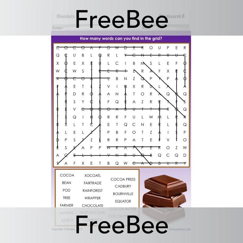 Chocolate Word Search - Image 4
