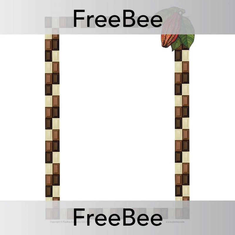Chocolate Writing Frame