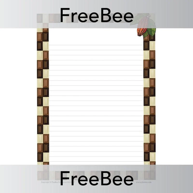 Chocolate Writing Frame - Image 3