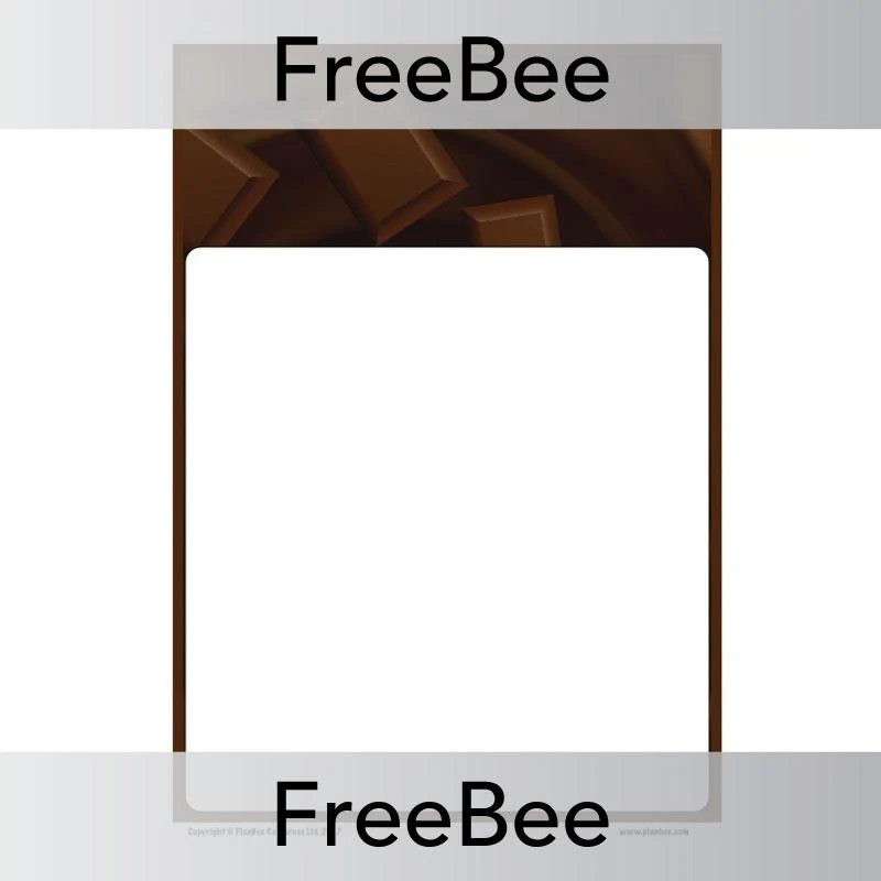 Chocolate Writing Frame - Image 4