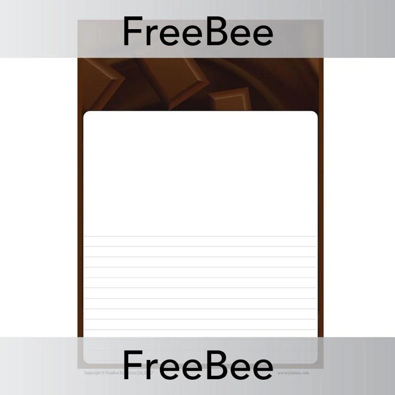 Chocolate Writing Frame - Image 5