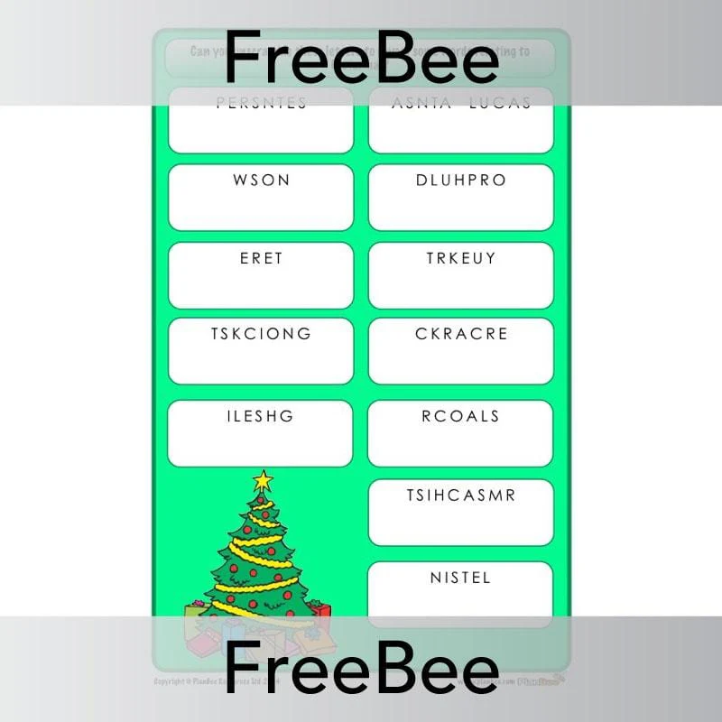 Christmas Anagrams - Image 3