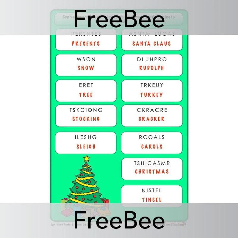 Christmas Anagrams - Image 4