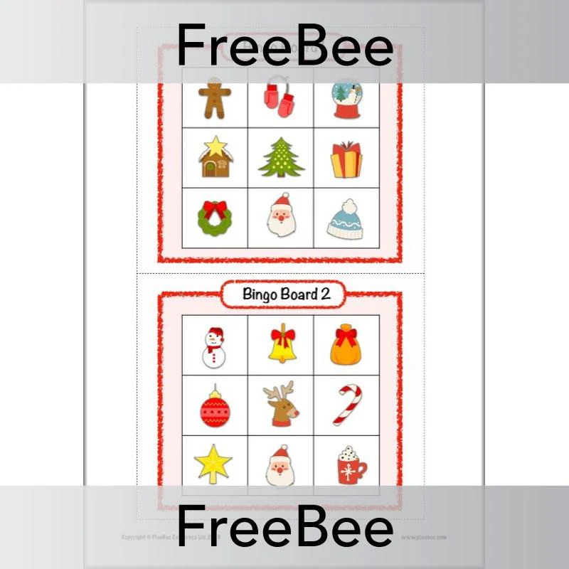 Christmas Bingo Game Cards - Image 2