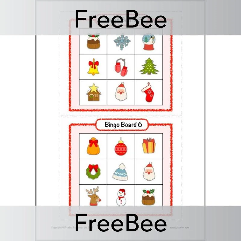Christmas Bingo Game Cards - Image 4