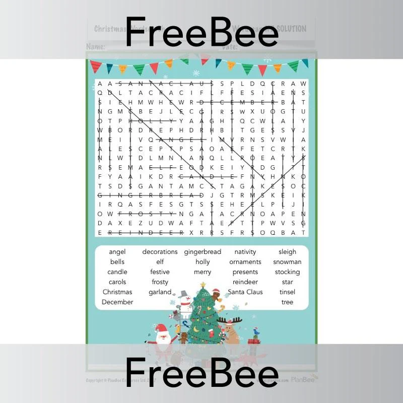 Christmas Word Searches - Image 4