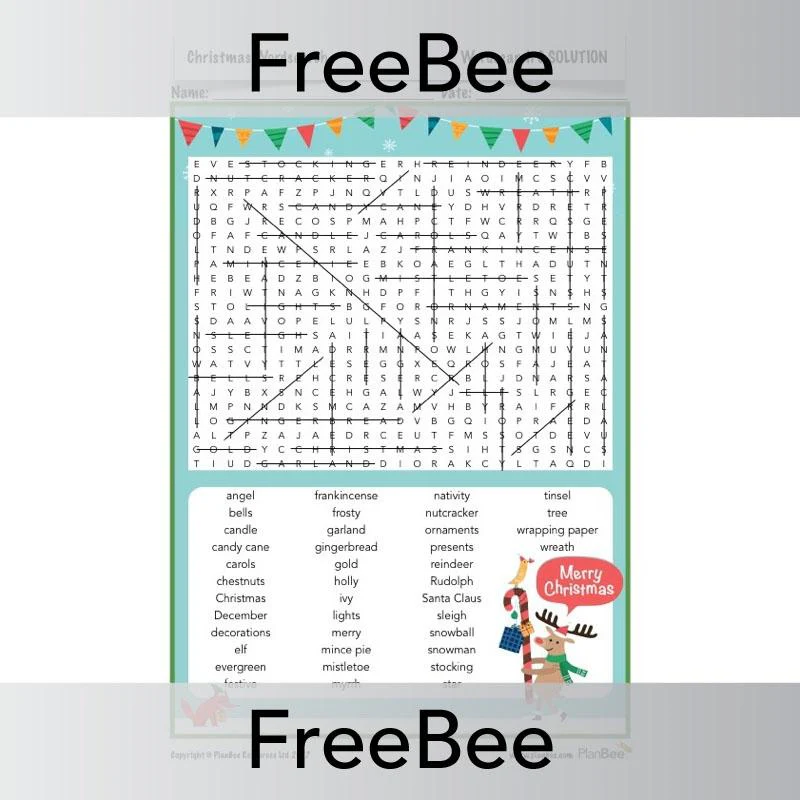 Christmas Word Searches - Image 6