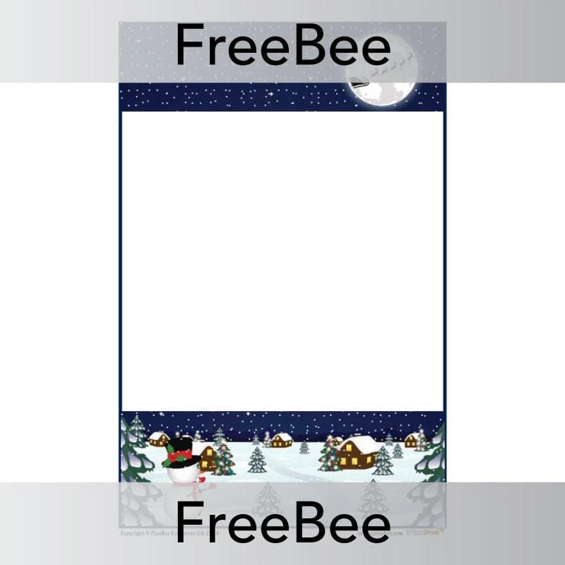 Christmas Writing Frames - Image 12