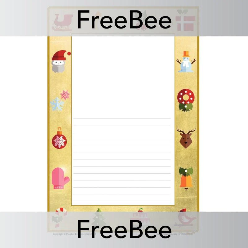 Christmas Writing Frames - Image 19