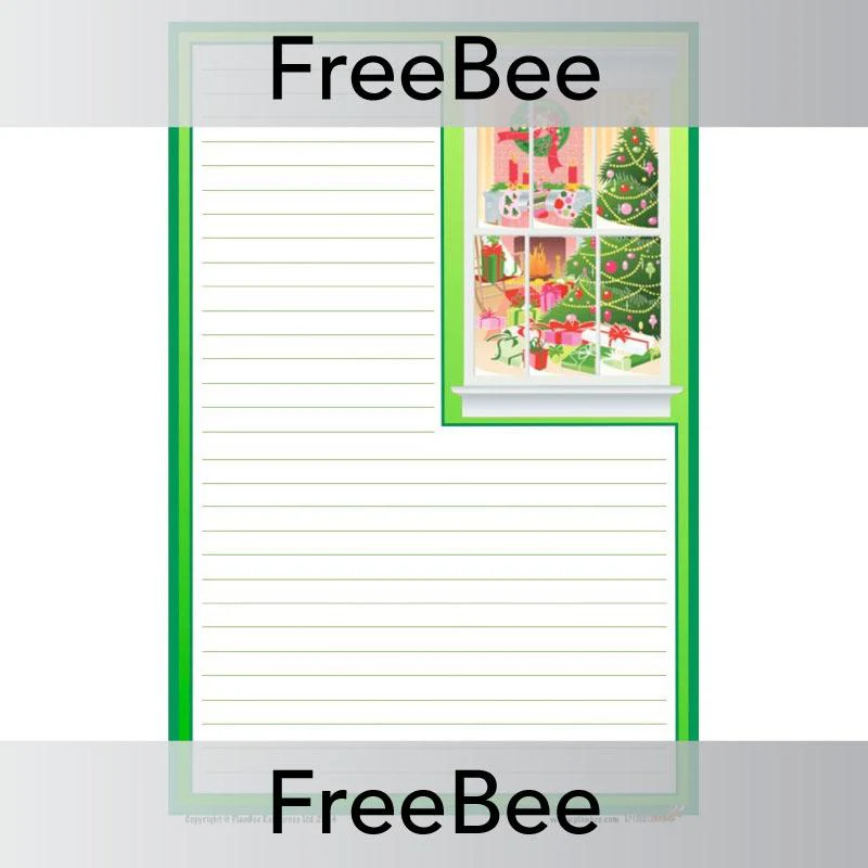 Christmas Writing Frames - Image 9