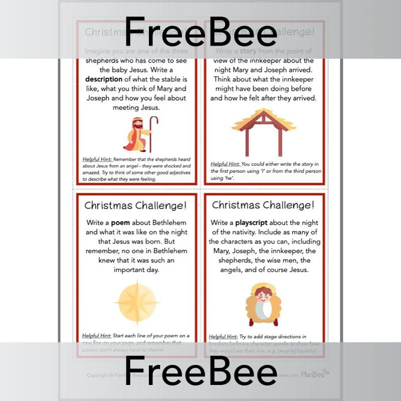 Christmas Writing Ideas - Image 3