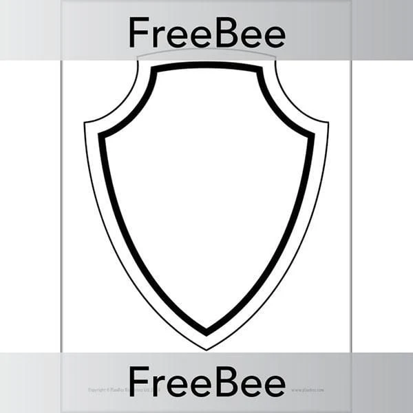 Blank Coat of Arms Template KS2 - Image 5