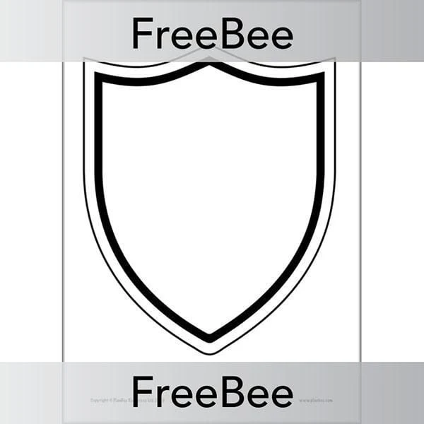 Blank Coat of Arms Template KS2 - Image 7