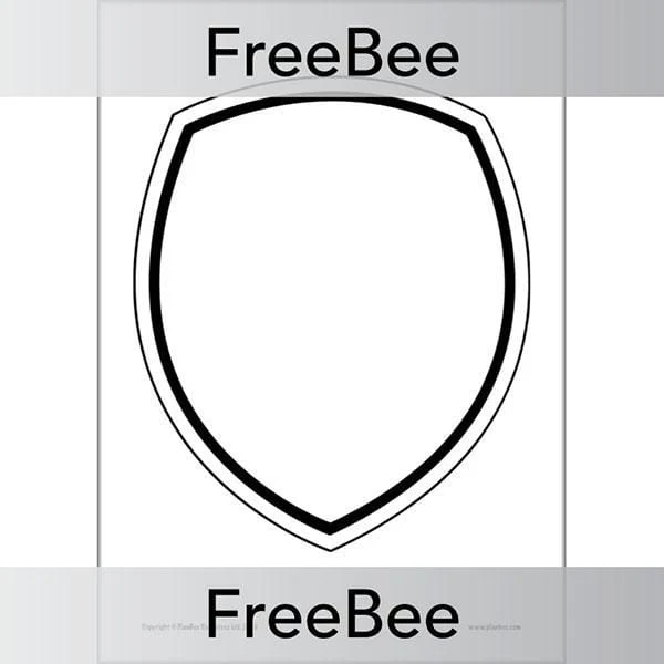 Blank Coat of Arms Template KS2 - Image 9