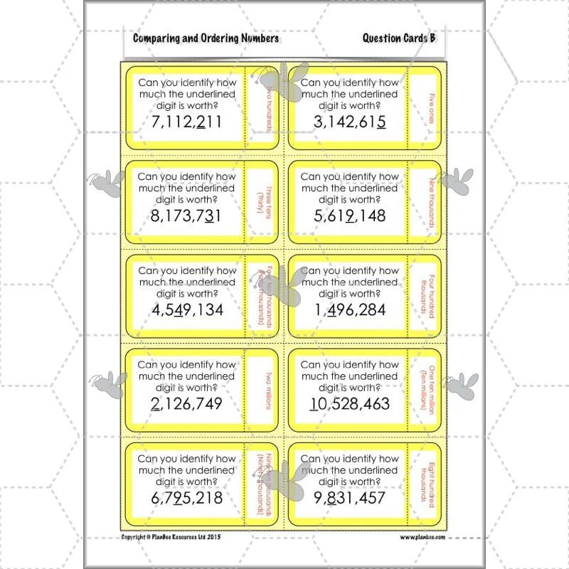 Comparing and Ordering Numbers - Image 14