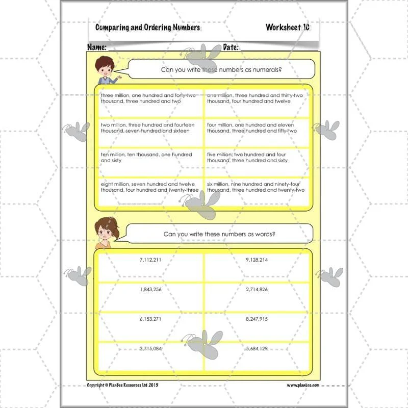 Comparing and Ordering Numbers - Image 15