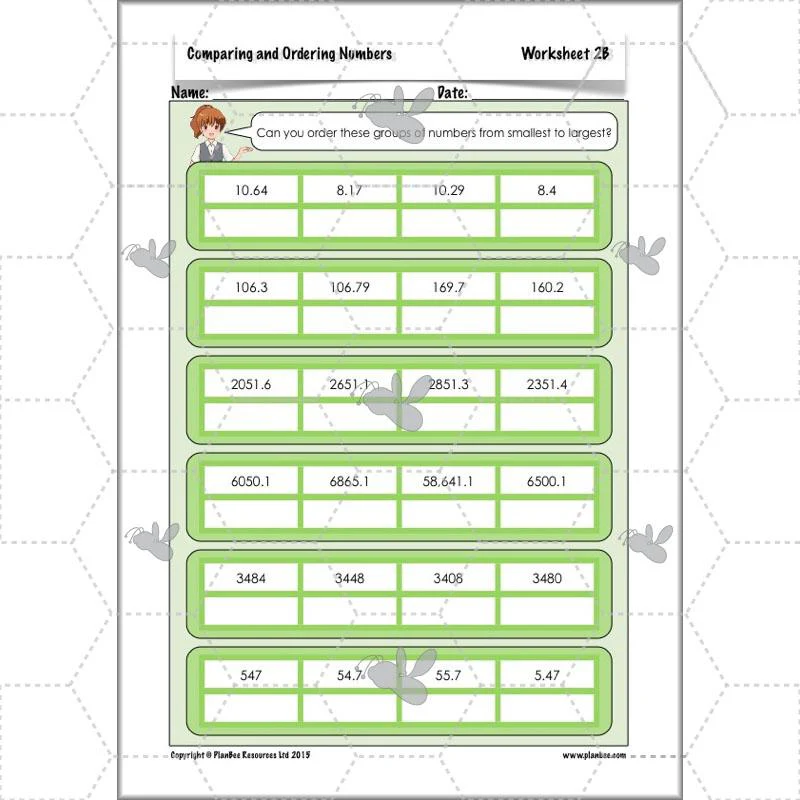 Comparing and Ordering Numbers - Image 16