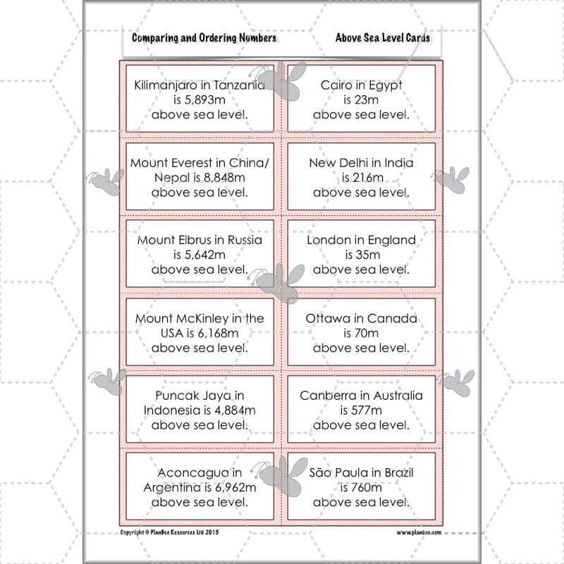 Comparing and Ordering Numbers - Image 20