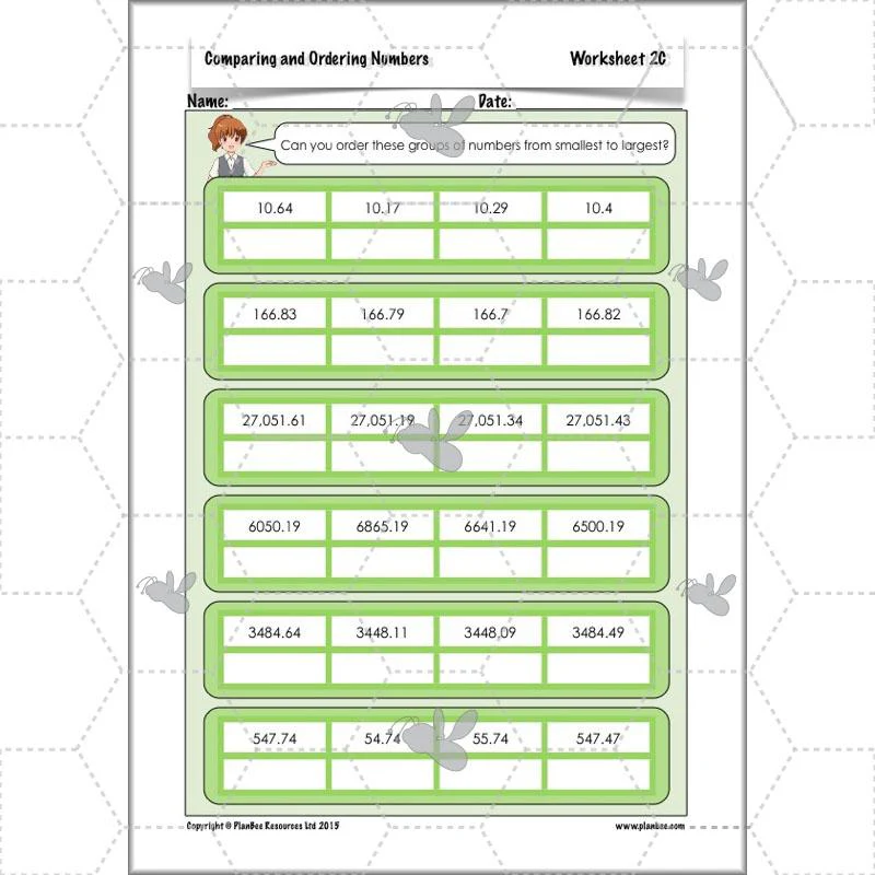 Comparing and Ordering Numbers - Image 36