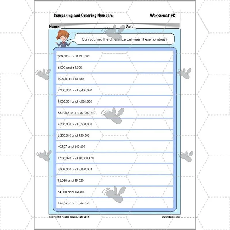 Comparing and Ordering Numbers - Image 45
