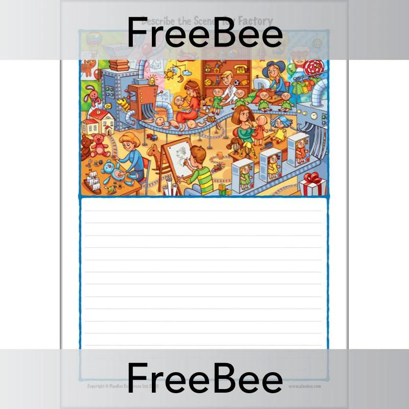 Describe the Scene: Toy Factory Descriptive Writing