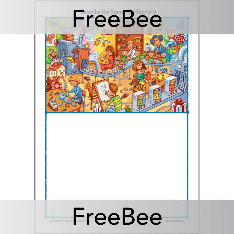 Describe the Scene: Toy Factory Descriptive Writing - Image 2
