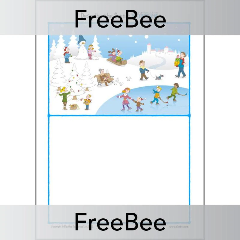 Describe the Scene: Winter Descriptive Writing - Image 2
