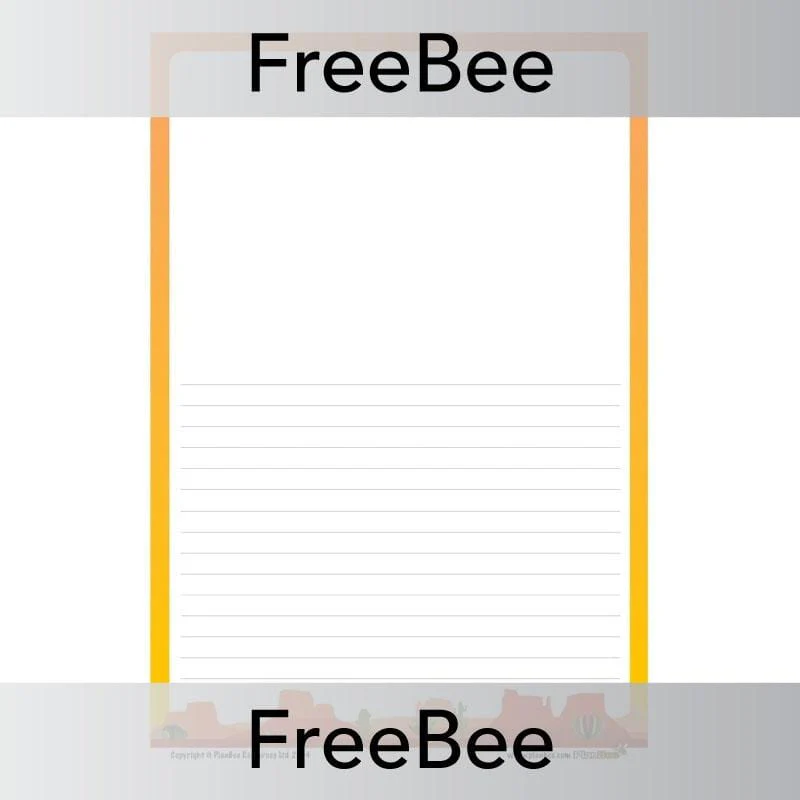 Desert Writing Frame - Image 2