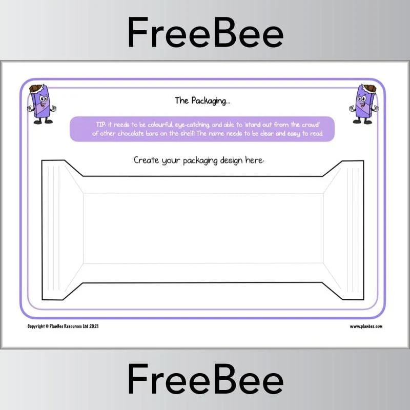 Design a Chocolate Bar KS2 Challenge - Image 2