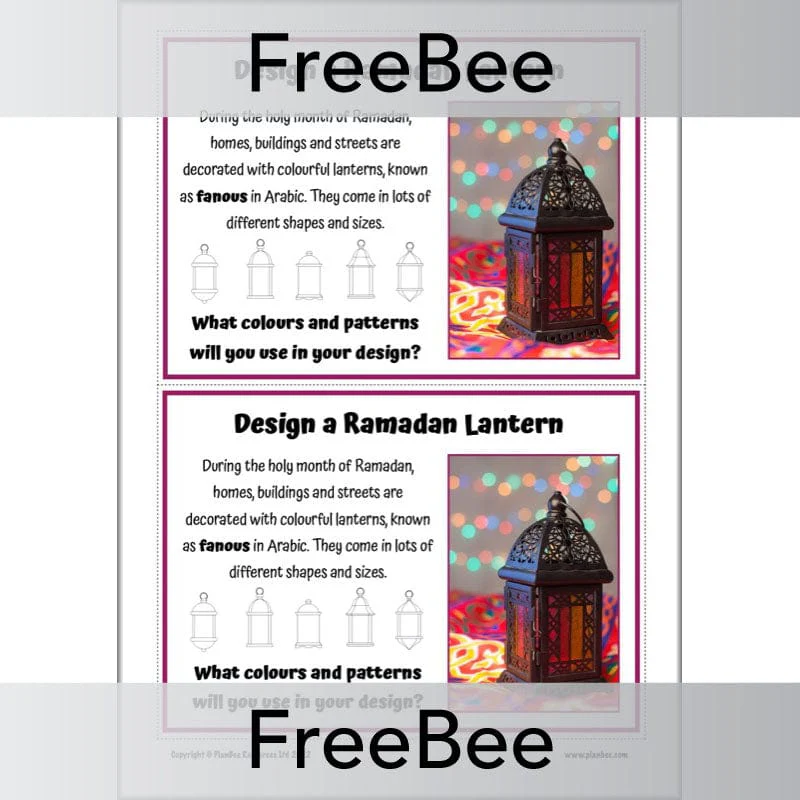 Design a Ramadan Lantern