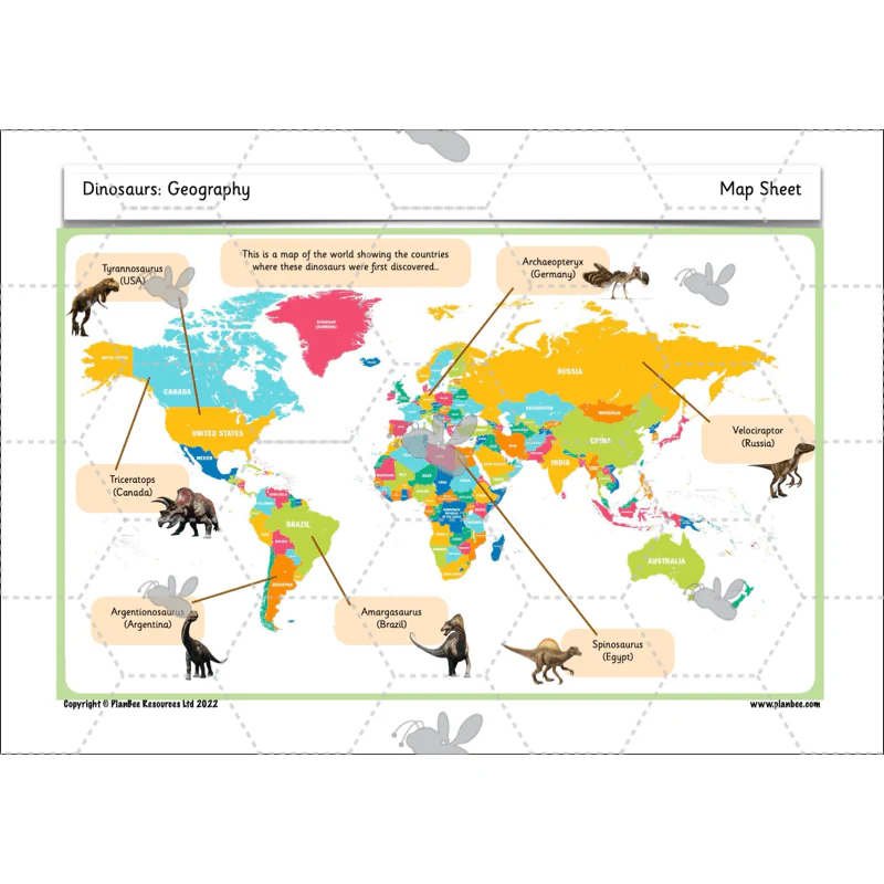 Dinosaurs KS1 Topic Enrichment Pack - Image 20
