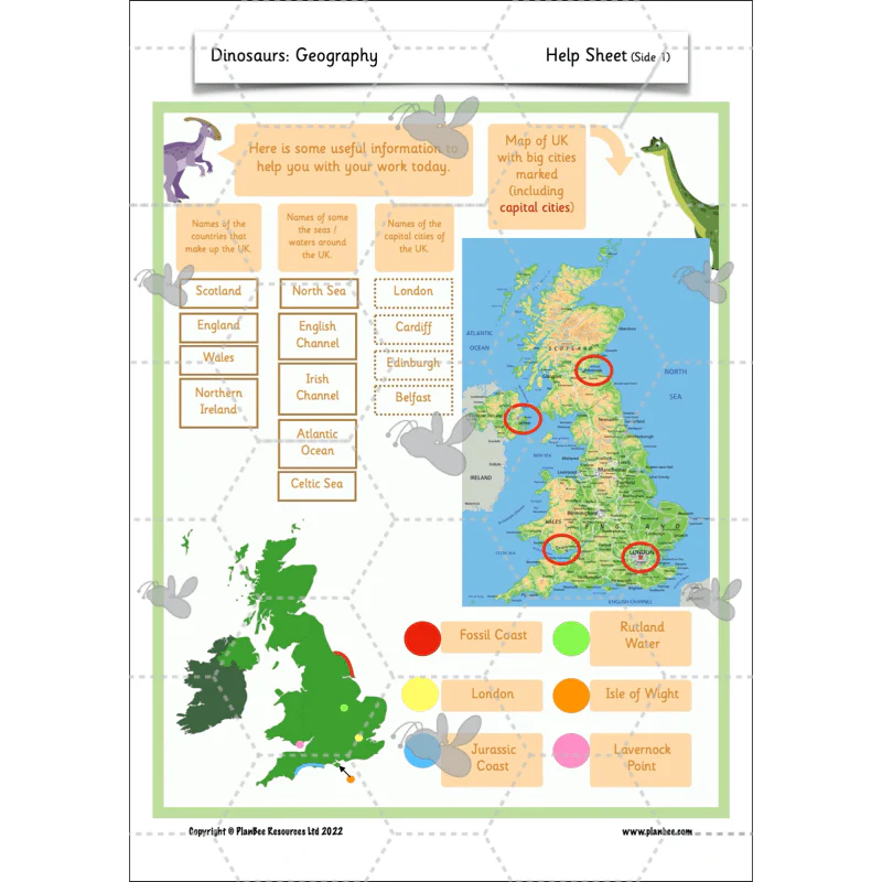 Dinosaurs KS1 Topic Enrichment Pack - Image 55