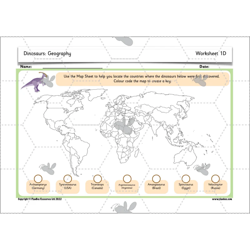 Dinosaurs KS1 Topic Enrichment Pack - Image 57