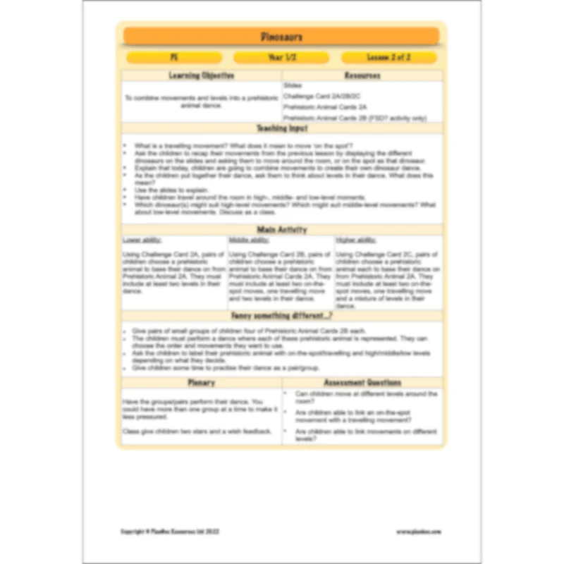 Dinosaurs KS1 Topic Enrichment Pack - Image 82