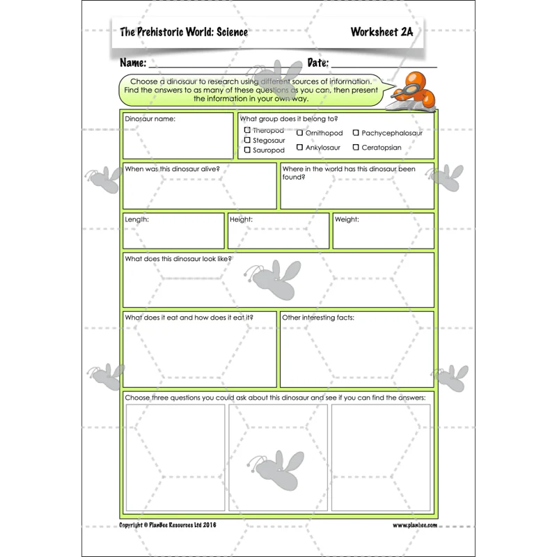 Dinosaurs KS2 Topic Enrichment Pack - Image 47