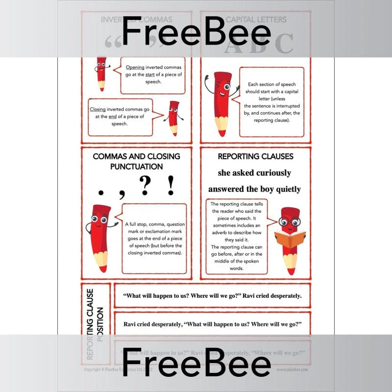 Direct Speech Punctuation Guide