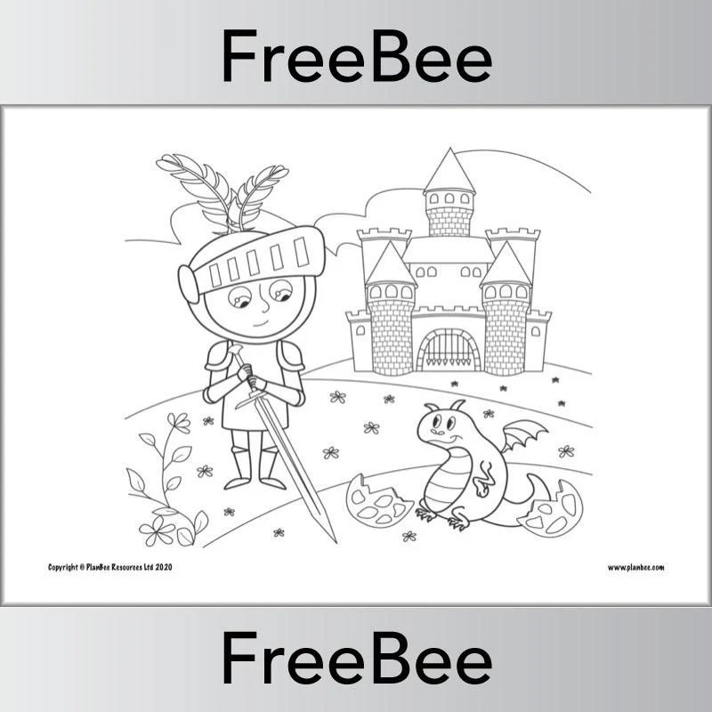 Dragon Colouring Pages - Image 2