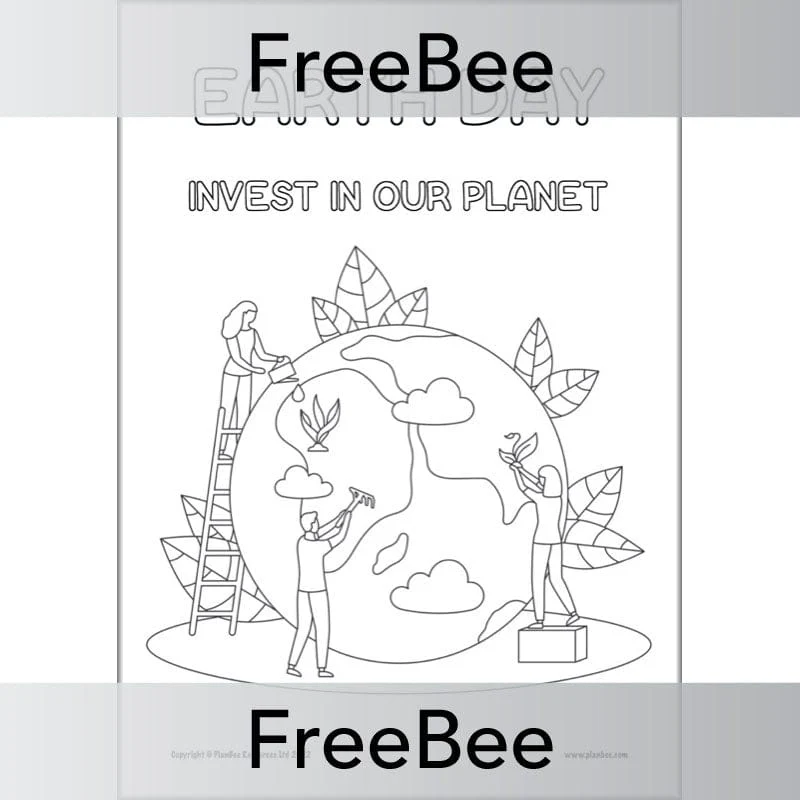 Earth Day Colouring Pages - Image 4