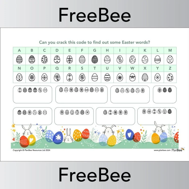 Easter Activities FreeBees Pack - Image 2