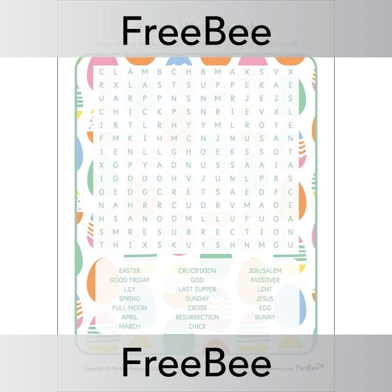 Easter Word Search - Image 3