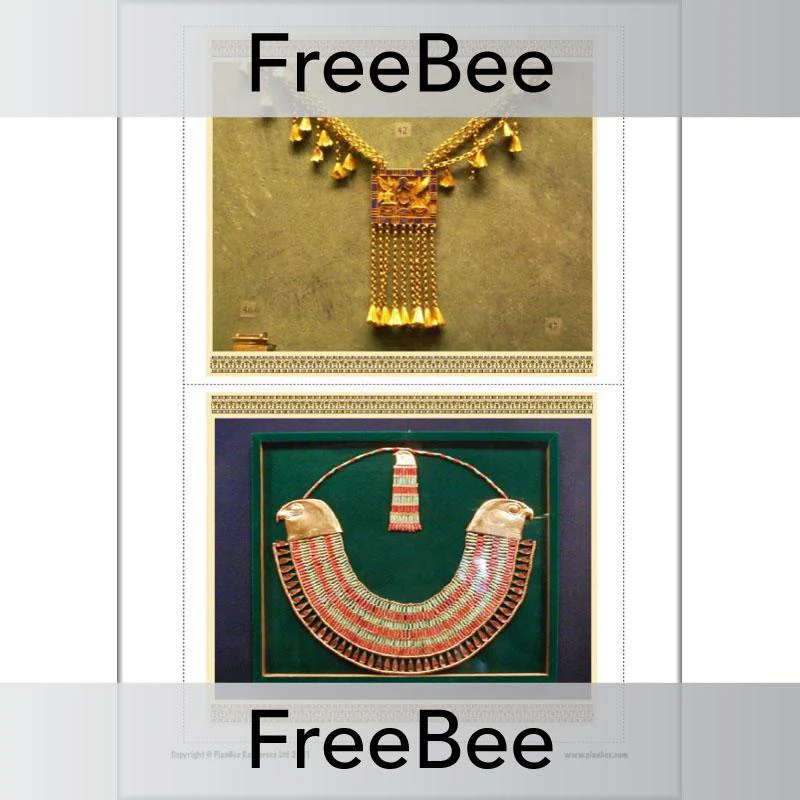 Egyptian Necklaces Picture Cards - Image 4