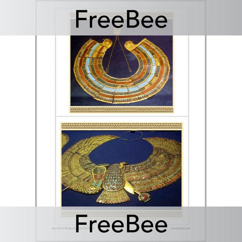 Egyptian Necklaces Picture Cards - Image 5