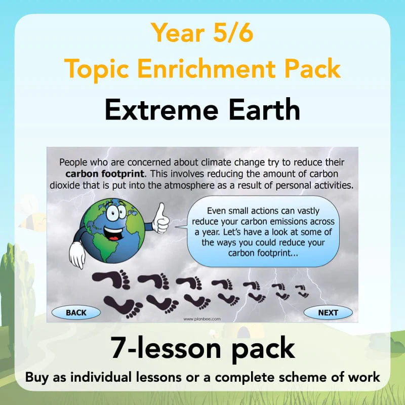 Extreme Earth Topic Enrichment Pack