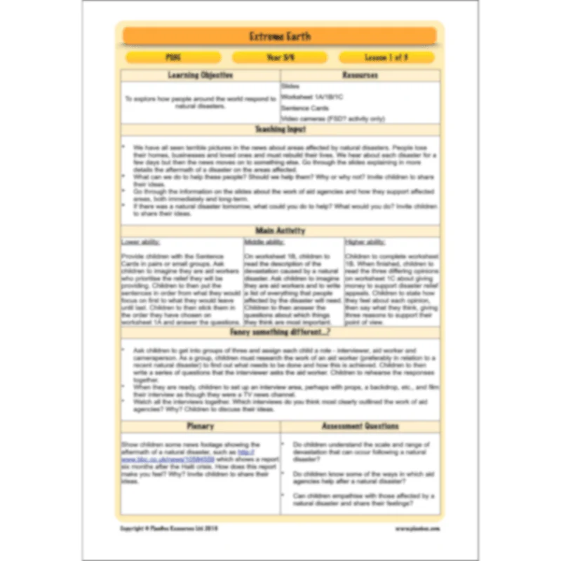 Extreme Earth Topic Enrichment Pack - Image 26