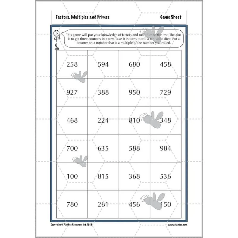 Factors, Multiples and Primes - Image 24