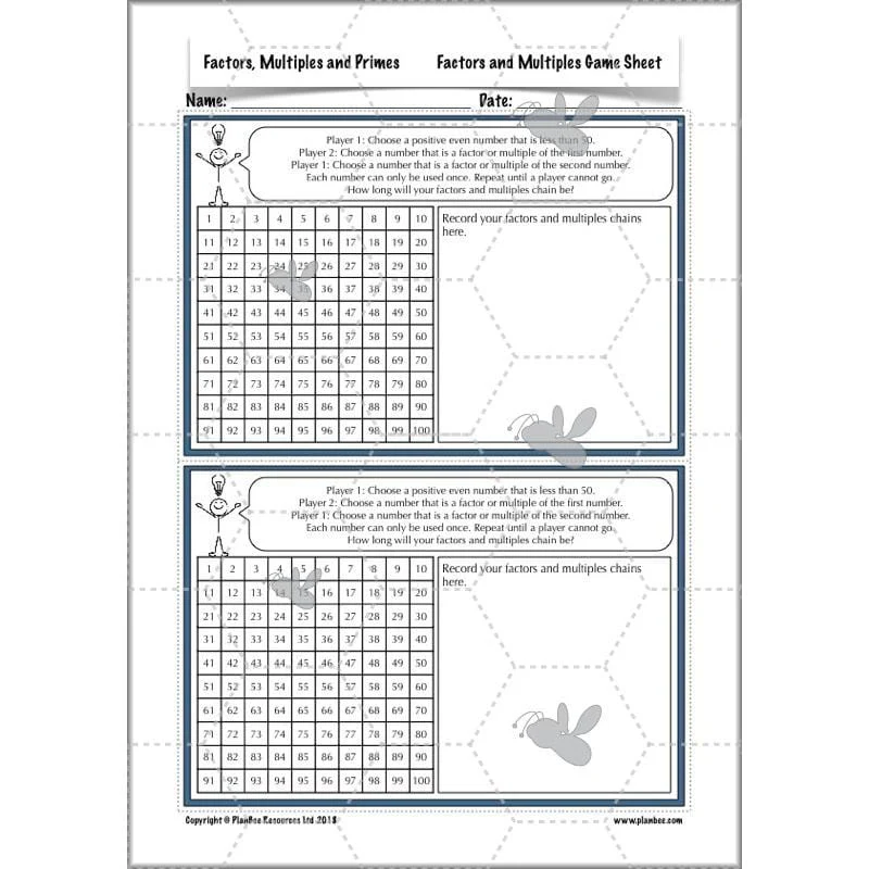 Factors, Multiples and Primes - Image 57