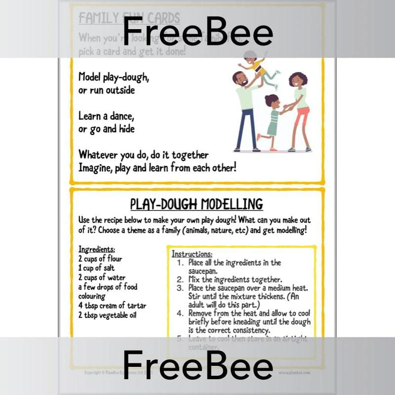 Family Fun Cards