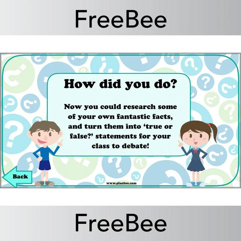 Fantastic Facts - True or False? - Image 15