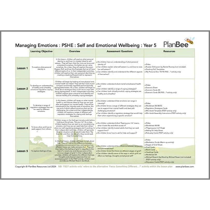 Feelings and Emotions Topic Bundle - Image 3