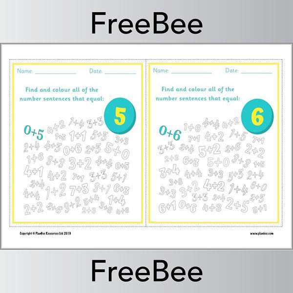Find the Number Sentence Cards - Image 2